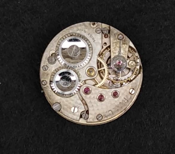 Authentic Vintage R.W.C. (Rolex Watch Company) 25mm Mechanical Watch Movement — 15 Jewels
